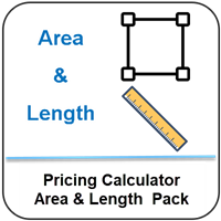 Pricing Calculator Area & Length Pack